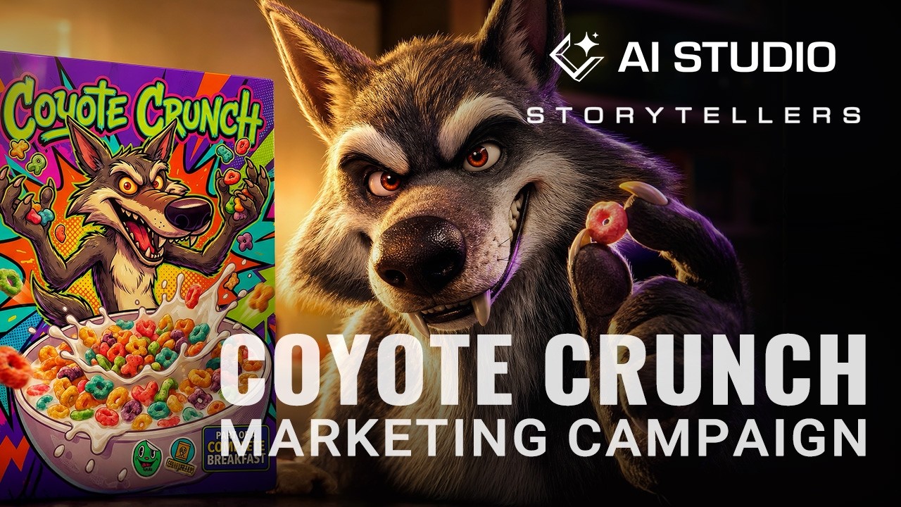Coyote Crunch commercial public Reallusion feature