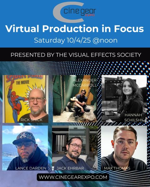 Virtual production at Cine Gear